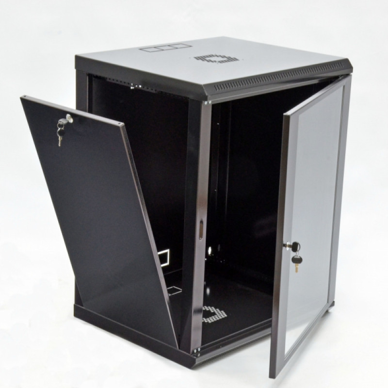 Шкаф серверный CMS 15U 600 x 500 x 773 UA-MGSWL155B для сетевого оборудования