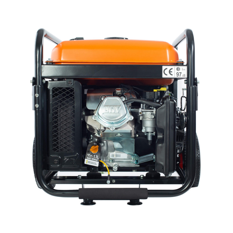 Инверторный генератор бензиновый MATARI M7500I-R максимальная мощность 7.5 кВт
