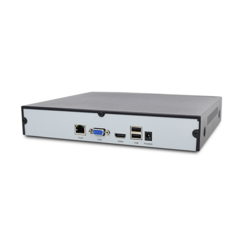 IP-видеорегистратор 8-канальный ZKTeco Z8508NER с AI функциями для систем видеонаблюдения