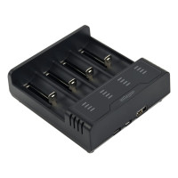 Зарядное устройство для EnerGenie BC-USB-02 для аккумуляторов Ni-MH + Li-ion