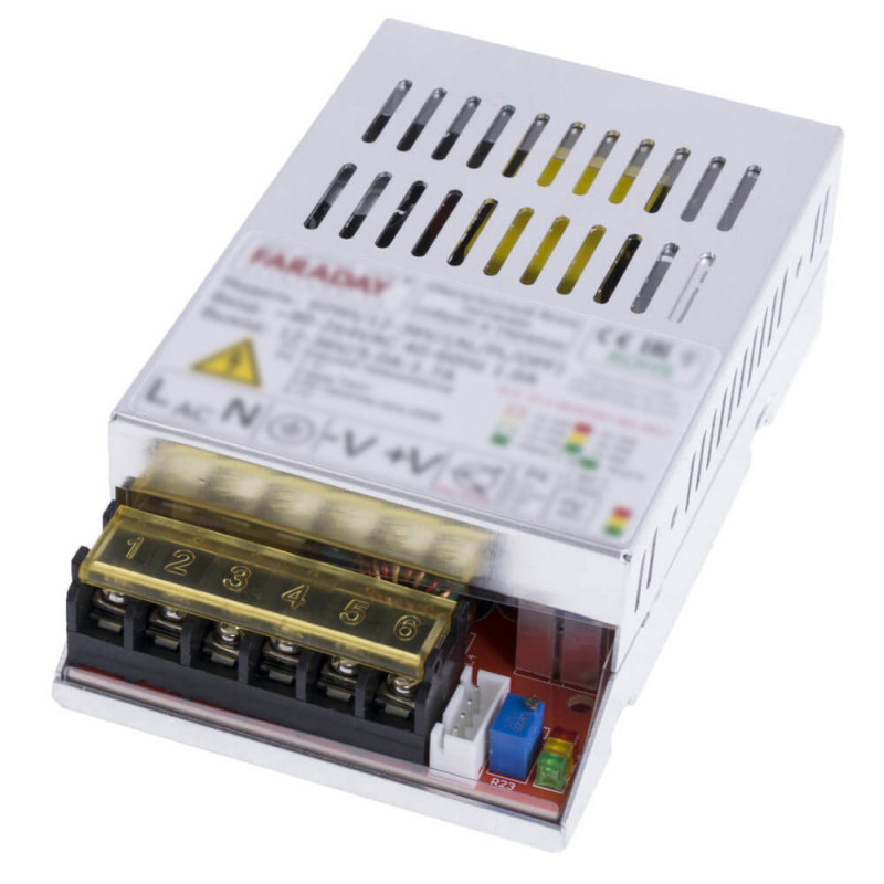 Блок питания Faraday Electronics 84Wt/36-60V/ALU в алюминиевом корпусе
