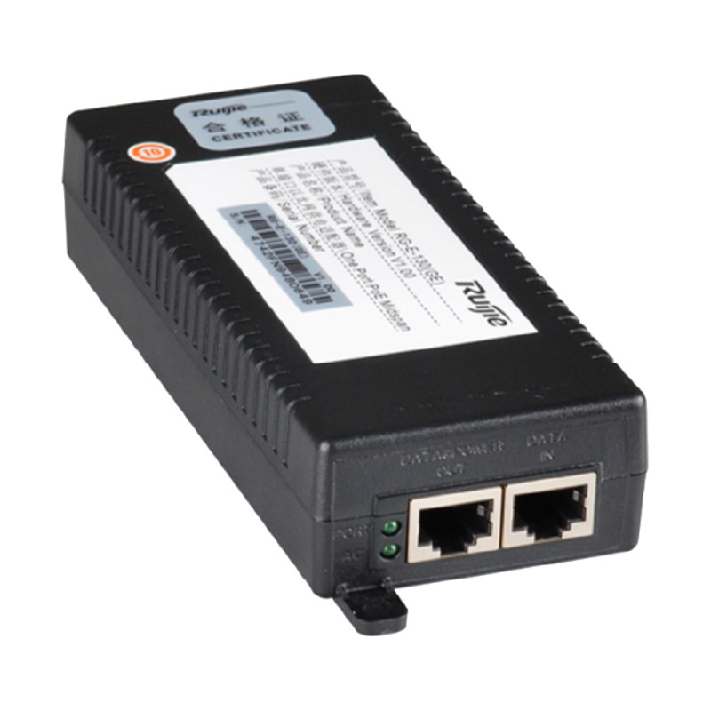 Інжектор живлення Ruijie RG-E-130(GE) (PoE+ 802.3at)