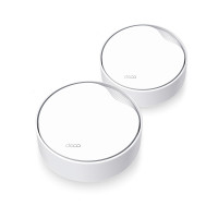 Маршрутизатор TP-LINK Deco X50-PoE (2-pack) MESH система AX3000 1xGE LAN/WAN 1x2,5GE LAN/WAN MU-MIMO OFDMA MESH