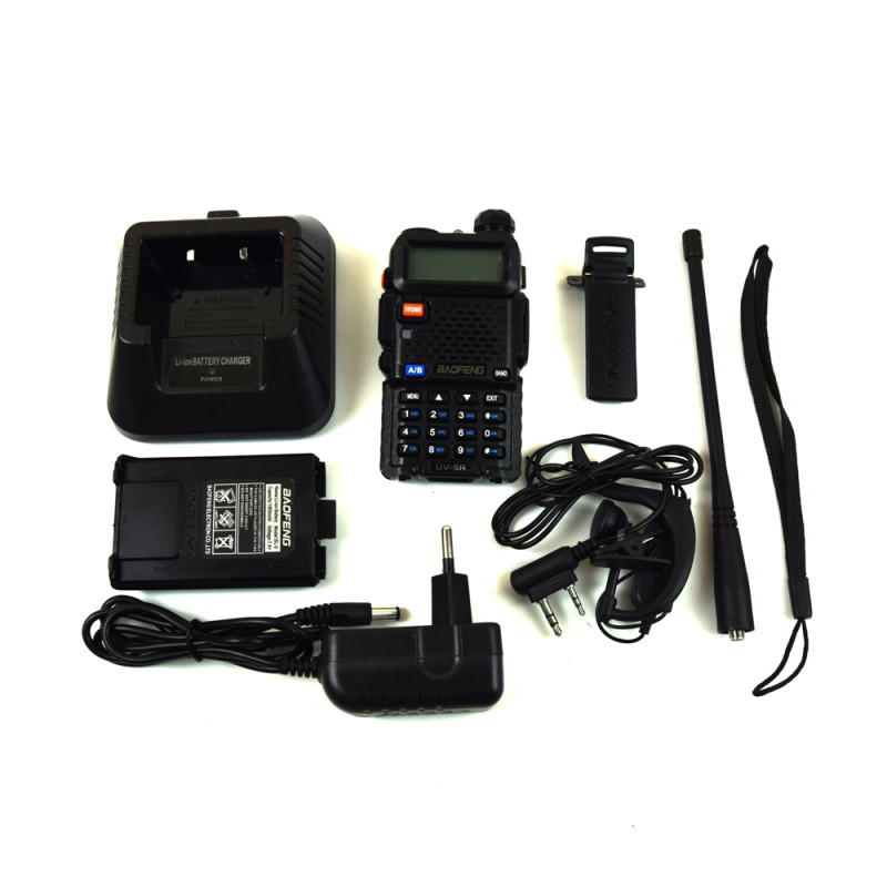 Беспроводная рация Baofeng UV-5R мощностью 5 Вт.