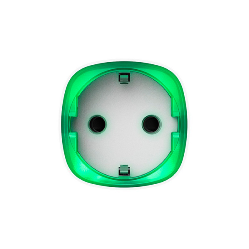 Радиоуправляемая умная розетка Ajax Socket white со счетчиком энергопотребления