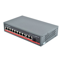 PoE-коммутатор FoxGate S5808P-G2S CCTV 8-портовый неуправляемый