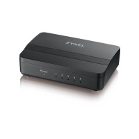 Коммутатор на 5 портов ZyXEL GS-105S v2 (GS-105SV2-EU0101F) в пластиковом корпусе