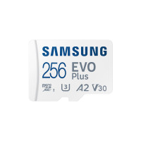 Карта памяти Samsung Evo MicroSDXC 256GB UHS-I U3 V30 A2 + адаптер SD (MB-MC256SA/EU)