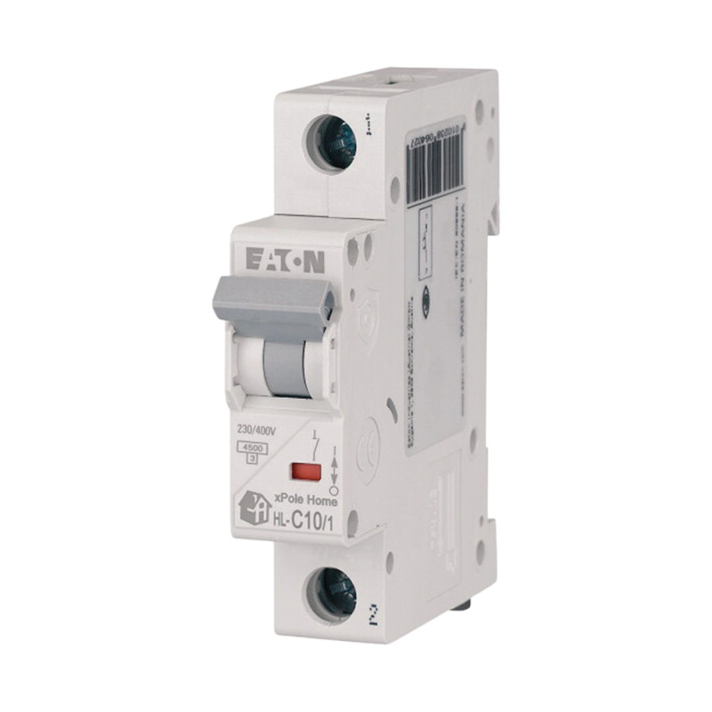 Автоматический выключатель HL-C10/1 Eaton 1P 10А C