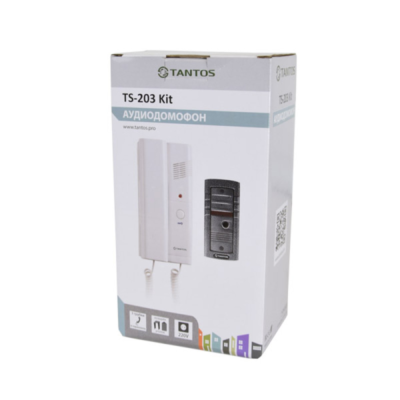 Комплект аудиодомофона Tantos TS-203Kit