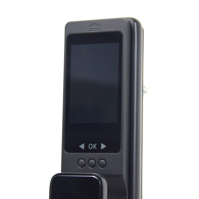 Smart замок ZKTeco HBL400 с Wi-Fi, сканированием лица, отпечатка пальца, карт Mifare, паролей, работа с мобильным приложением