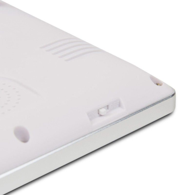 Комплект видеодомофона ATIS AD-1070FHD/T White с поддержкой Tuya Smart + AT-400FHD Silver