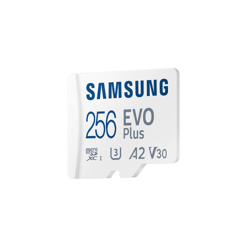 Карта памяти Samsung Evo MicroSDXC 256GB UHS-I U3 V30 A2 + адаптер SD (MB-MC256SA/EU)