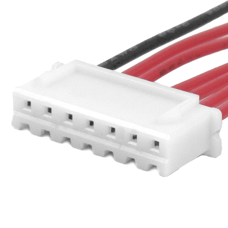 Балансировочный разъем (мама) JST-XH 6S + 26 AWG, 10 см