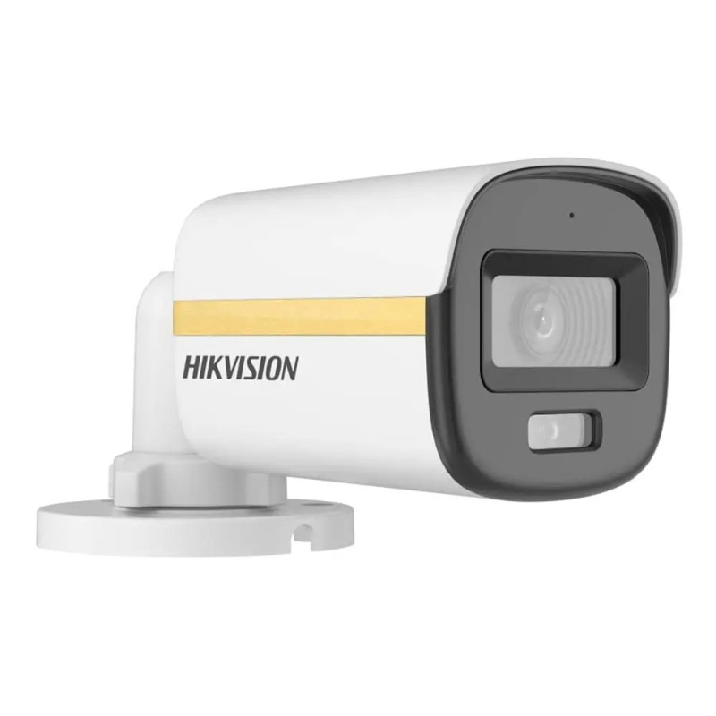 HD-TVI видеокамера 2 Мп Hikvision DS-2CE10DF3T-LFS (2.8 мм) ColorVu с двойной подсветкой и встроенным микрофоном