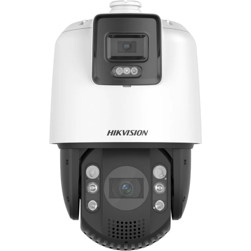 IP Speed ​​Dome видеокамера 4 Мп Hikvision DS-2SE7C144IW-AE(32X/4)(S5) с двумя объективами для системы видеонаблюдения