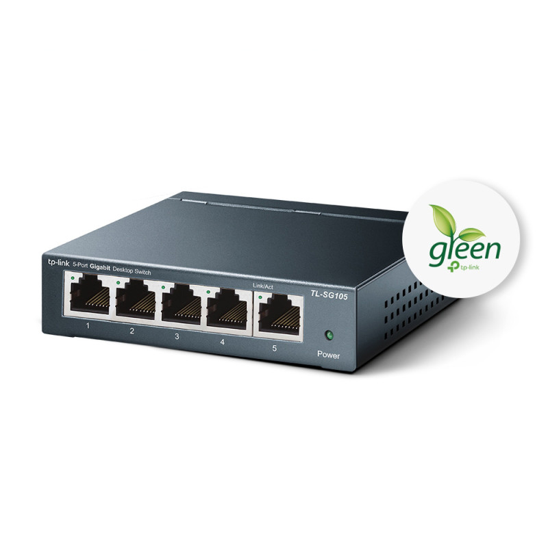 Коммутатор TP-Link TL-SG105 5-портовый неуправляемый