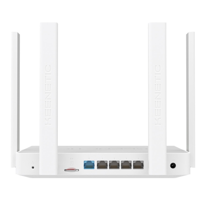 Маршрутизатор Keenetic Hero 4G KN-2310-01EN AX1800 4xRJ-45, 1xCombo RJ-45/SFP, 1 x USB 2.0, 1 x USB 3.0 с Wi-Fi Mesh системой