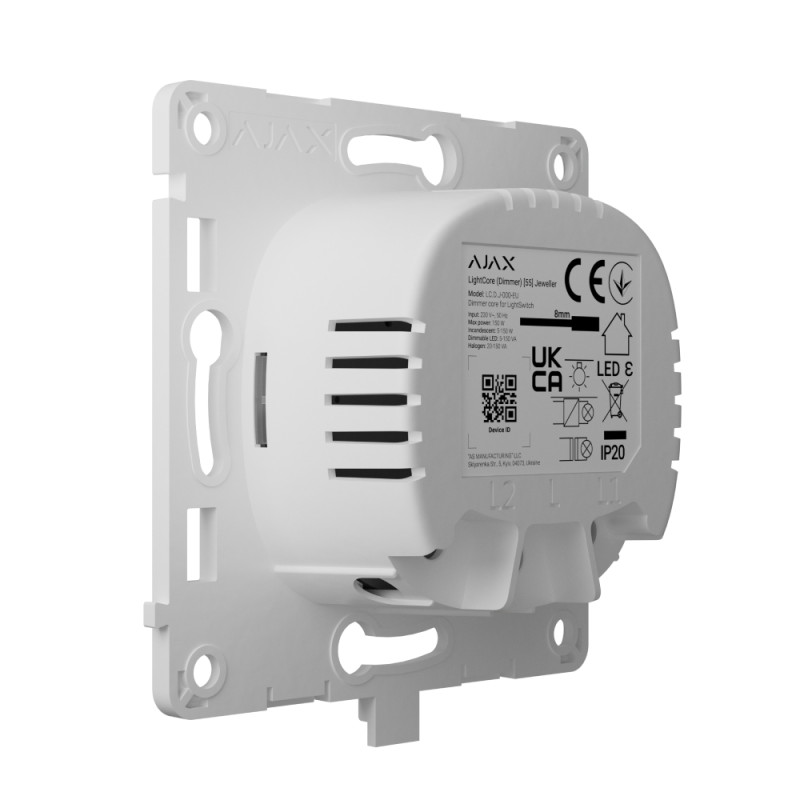 Реле Ajax LightCore (Dimmer) для димерного выключателя