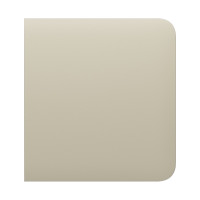 Кнопка Ajax SideButton (1-gang/2-way) ivory для одноклавишного или проходного выключателя