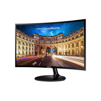 Монитор CURVED LED LCD Samsung 23.5" C24F390F FHD 4ms, D-Sub, HDMI, VA, Headphone, Black, 178/178