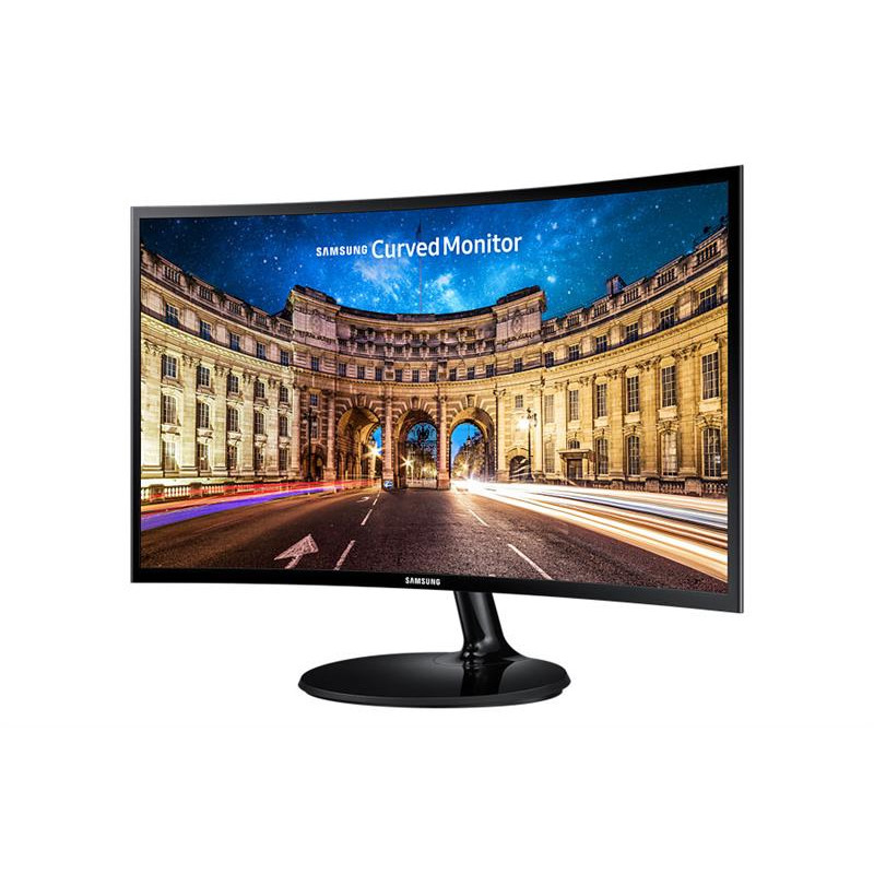 Монітор CURVED LED LCD Samsung 23.5" C24F390F FHD 4ms, D-Sub, HDMI, VA, Headphone, Black, 178/178