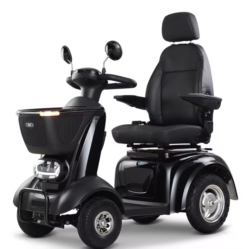 Электроскутер SPRITE-2 (SCE-340-2) black 500Вт 48В 20А·час для пожилых людей и людей с особыми потребностями