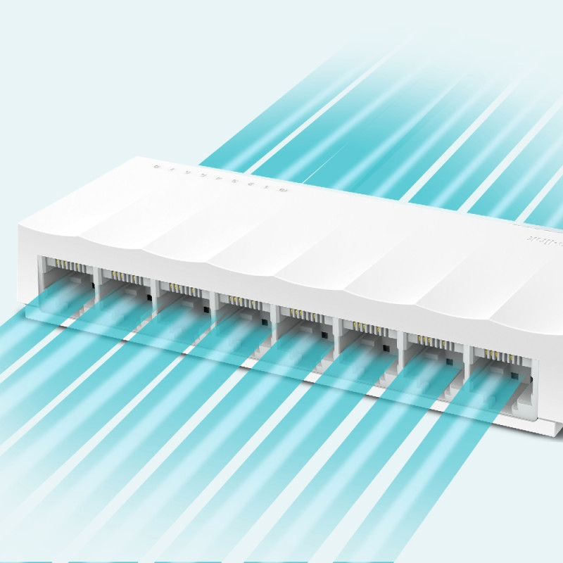 Коммутатор TP-Link LiteWave LS1008 8-портовый неуправляемый
