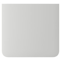 Кнопка Ajax SideButton (1-gang) vertical white для одноклавішного вимикача