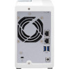 Система хранения данных QNAP TS-231P3-2G с 2 отсеками для дисков, 2GB RAM, настольное исполнение