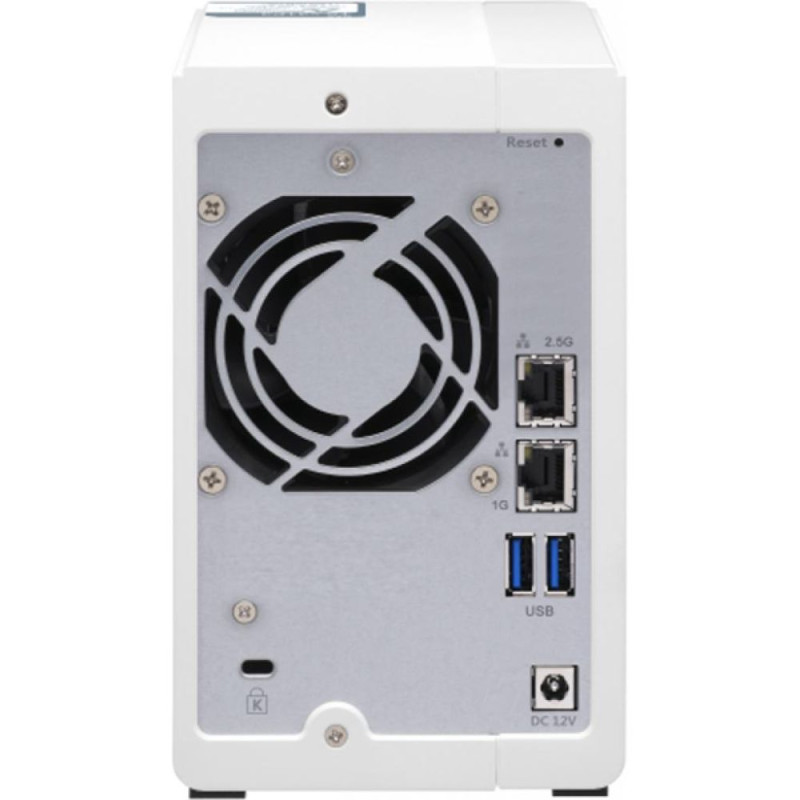 Система хранения данных QNAP TS-231P3-2G с 2 отсеками для дисков, 2GB RAM, настольное исполнение