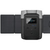 Комплект EcoFlow DELTA + 2*110W Solar Panel зарядная станция и две солнечные панели