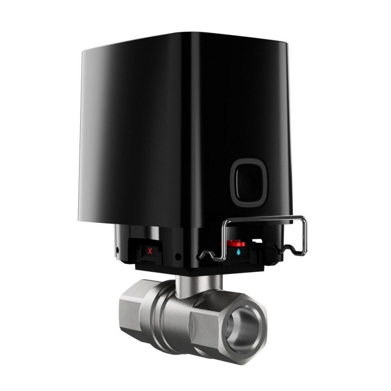 Кран перекриття води Ajax WaterStop 1/2" black з дистанційним керуванням