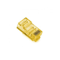 Коннектор ATIS UTP RJ45 8 пеновый желтый (1000 шт.)