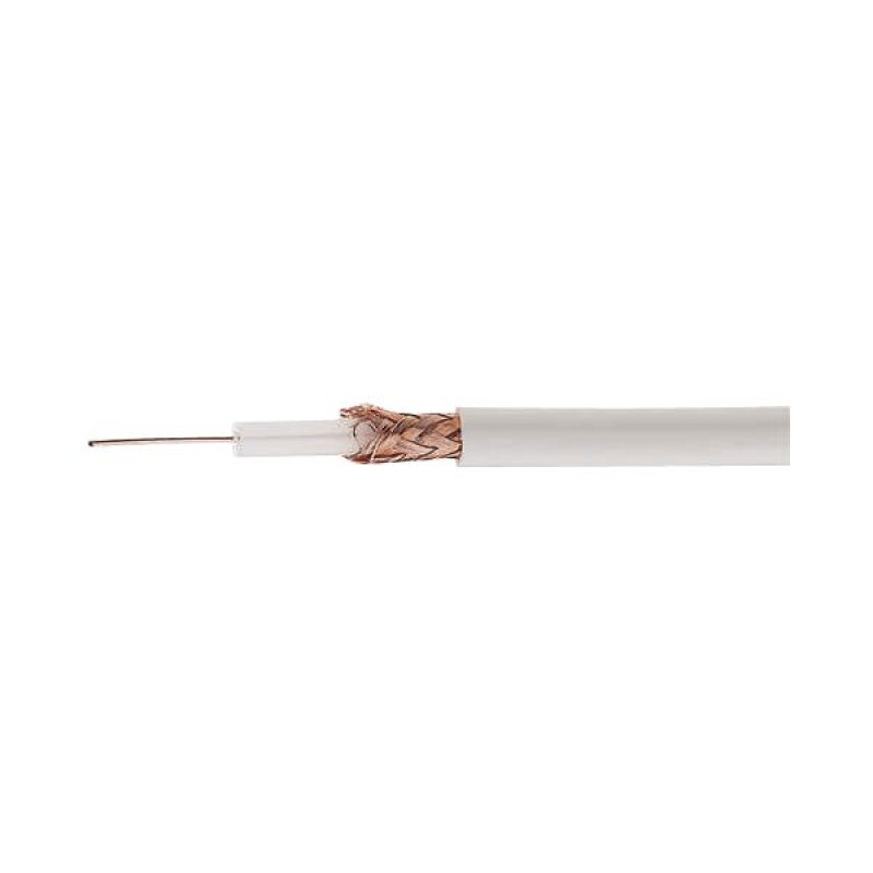 Кабель RG-58U (0.8СU/64х0.12CCA) бухта 100м
