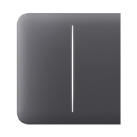 Кнопка Ajax SideButton (2-gang) graphite для двухклавишного выключателя