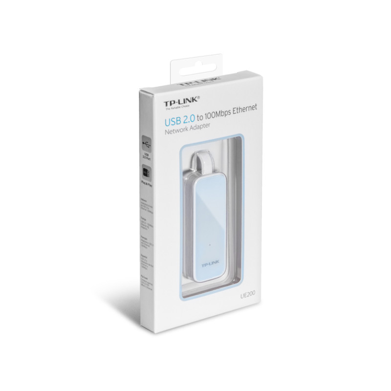 Мережевий адаптер TP-Link UE200 USB 2.0/Fast Ethernet