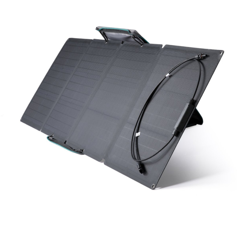 Комплект EcoFlow DELTA + 110W Solar Panel зарядная станция и солнечная панель