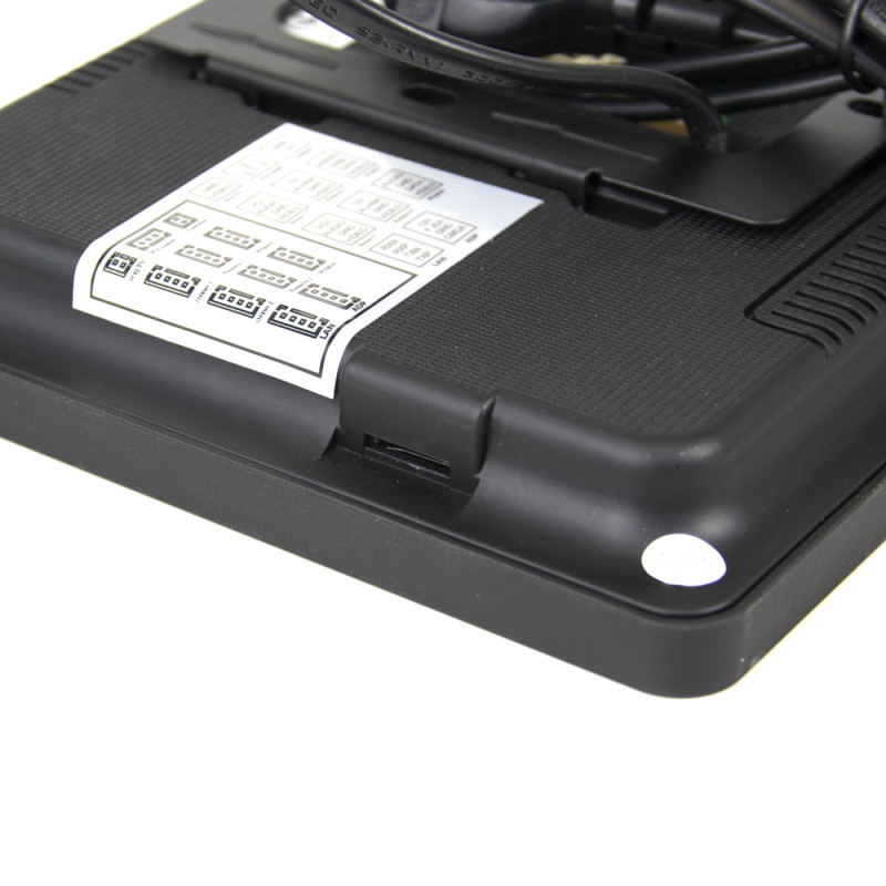 Комплект Wi-Fi видеодомофонa 7" BCOM BD-760FHD/T Black с поддержкой Tuya Smart + BT-400FHD Black