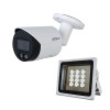 Комплект: IP-видеокамера 4 Мп Dahua DH-IPC-HFW2449S-S-IL (2.8 мм) с двойной подсветкой + ИК-прожектор Lightwell LW12-100IR60-220