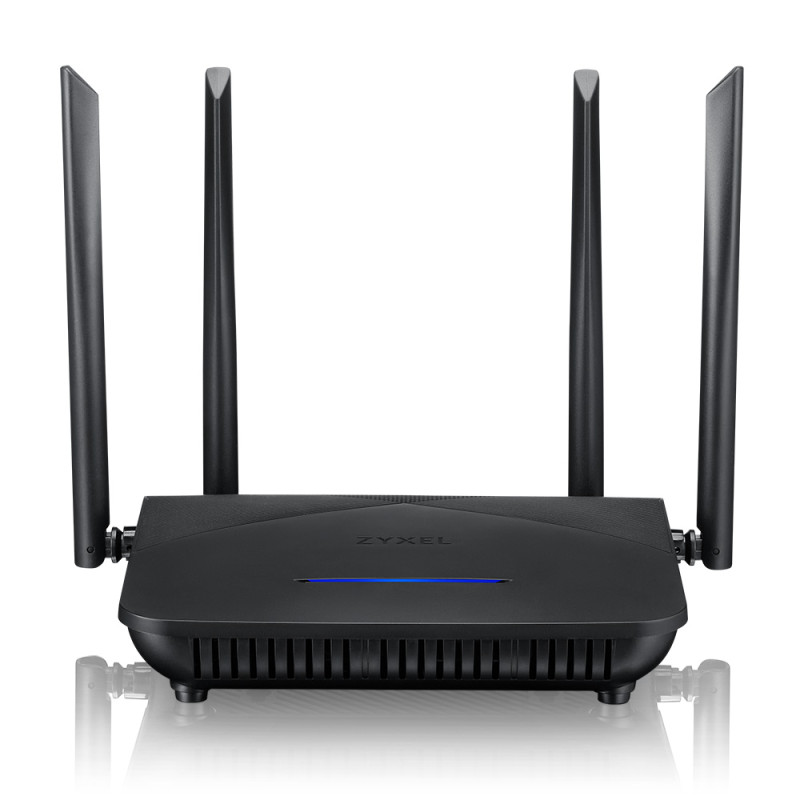 Беспроводной маршрутизатор ZYXEL NBG7510 AX1800, WiFi6, 1xGE WAN, 3xGE LAN, MU-MIMO, 4 антенны (NBG7510-EU0101F)