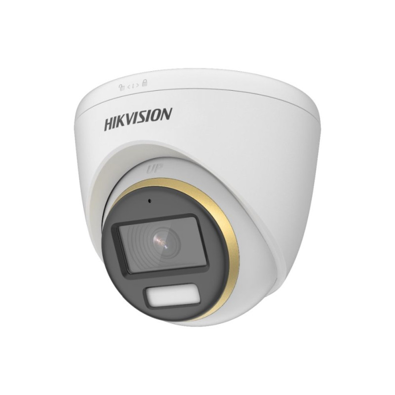 HD-TVI відеокамера 2 Мп Hikvision DS-2CE72DF3T-F (2.8 мм) ColorVu для системи відеонагляду