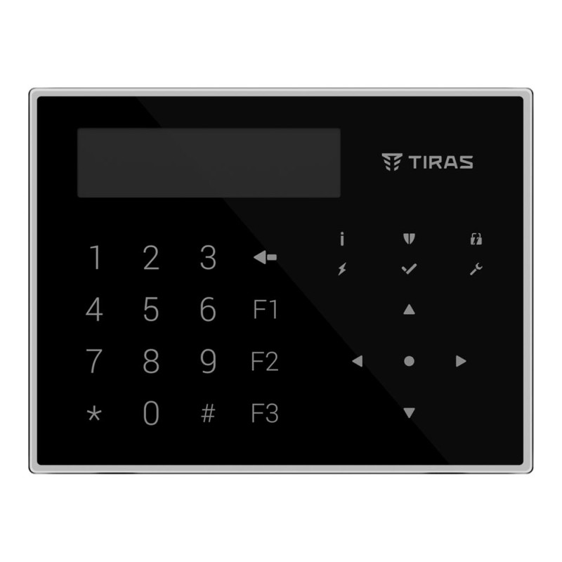 Клавіатура K-GLCD+ (black)