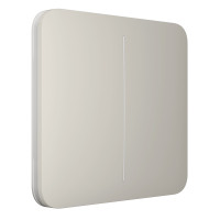 Выключатель Ajax LightSwitch 2-gang Oyster двухклавишный