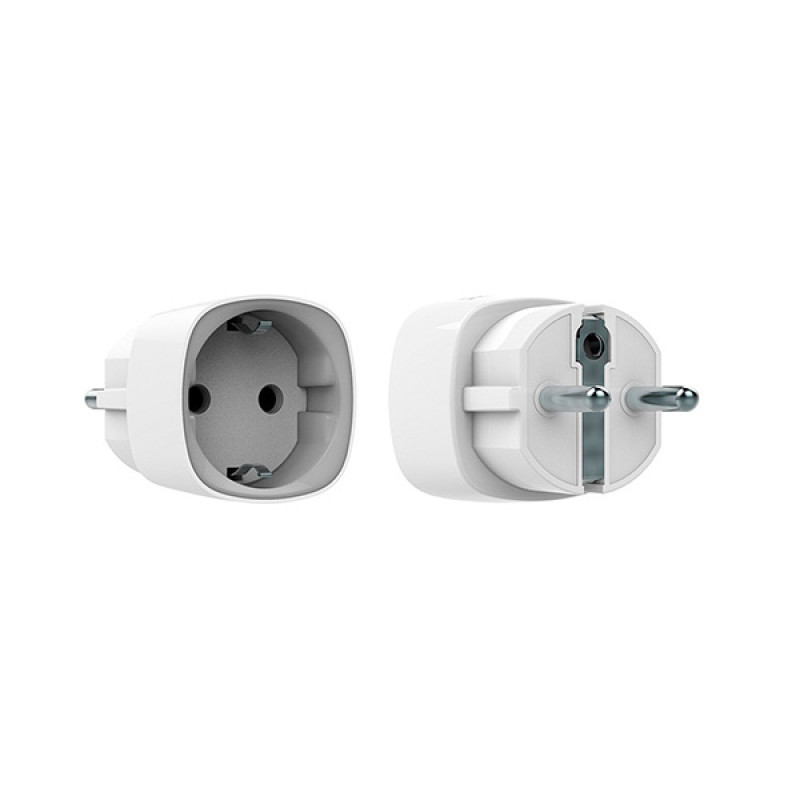 Радиоуправляемая умная розетка Ajax Socket white со счетчиком энергопотребления