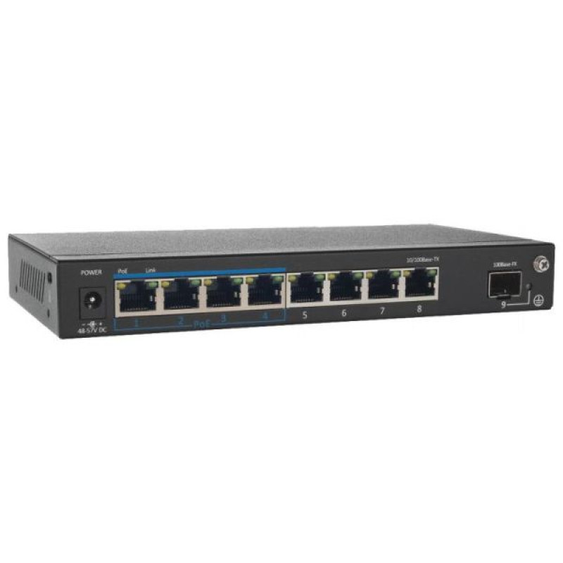Неуправляемый POE-коммутатор UTP1-SW0801-SP60-4P