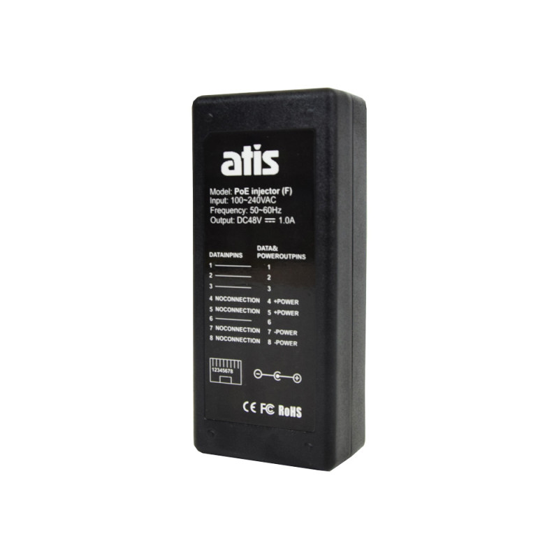 PoE-інжектор ATIS PoE injector (F) для IP-камер