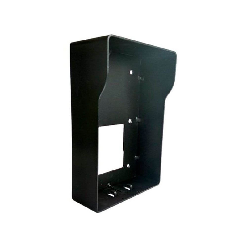 Монтажная коробка с чердаком Bas-IP BR-AV7 black для накладного монтажа панели AV-07B