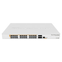 PoE-коммутатор MikroTik CRS328-24P-4S+RM 28-портовый управляемый гигабитный