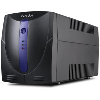 Источник бесперебойного питания Vinga VPE-800PU 800ВА/480 Вт с LED-индикацией из USB в пластиковом корпусе.